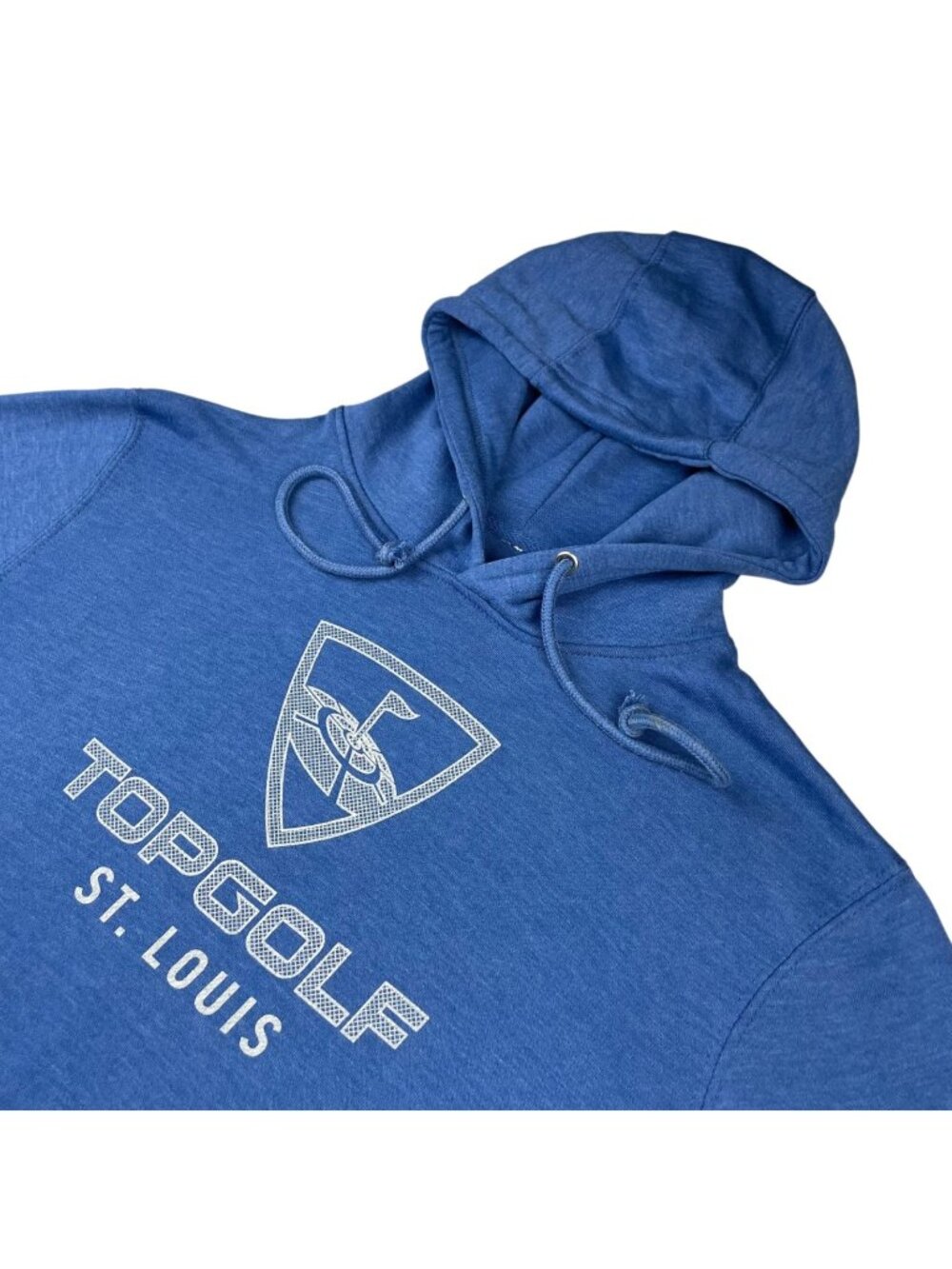 NEW TopGolf St. Louis Men's Pullover Hoodie Blue • Medium